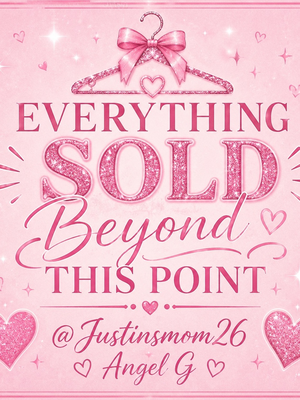 🛍🎉SOLD BEYOND THIS POINT!🎉🛍